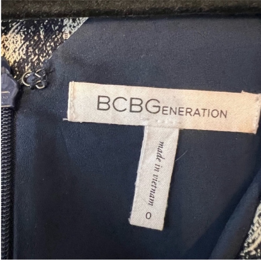 Bcbgeneration Multi Checkered Jacquard Skort Romp… - image 4